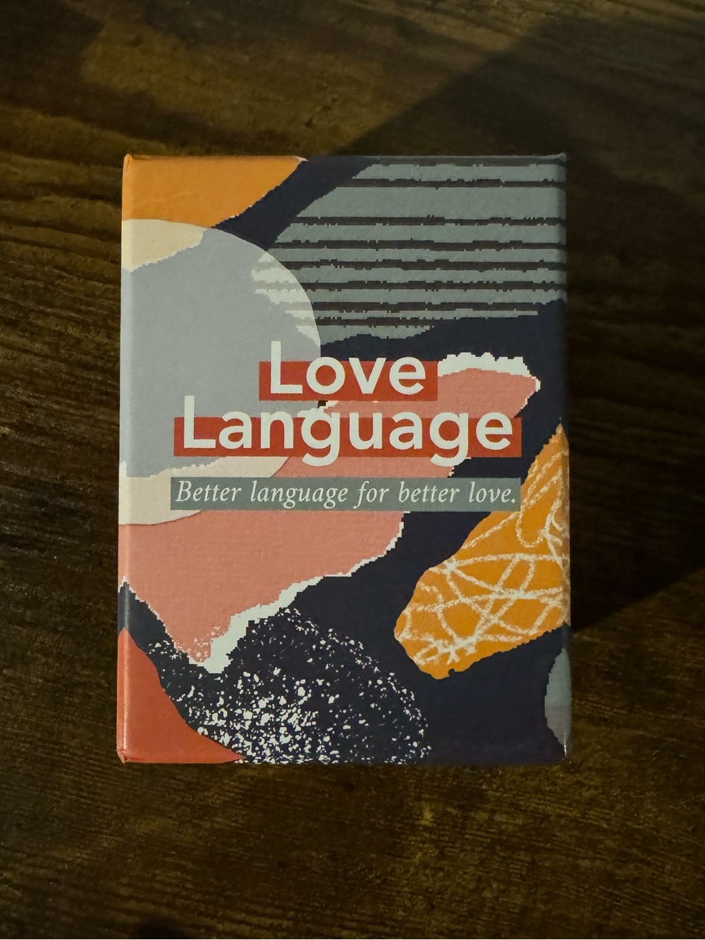 Love Language Card Game conversation starters